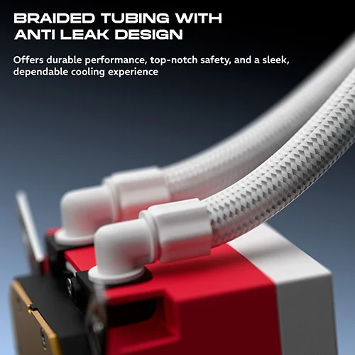 Dawg L360 AIO ARGB 360mm White CPU Liquid Cooler